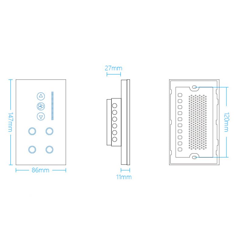 Interruttore Tapparelle Wifi, Accorto WIFI Switch 4 Gang. WIFI Interruttore luminoso con wifi Interruttore ventilatore a soffitto, pannello in cristallo bianco / nero Interruttore Tapparelle Avvolgibi