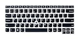 Keyboard Cover Compatible for 14' Lenovo ThinkPad X1 Carbon Gen 8/7/6/5 2020-2017, ThinkPad X1 Yoga 2nd/3rd/4th, Thinpad T490 T490s T480 T480S [NOT Compatible for 2021 ThinkPad X1 Carbon Gen 9] (Black