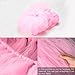 Adeeing Tulle Table Skirt, Tutu Pink Table Skirting Cover for Party, Baby Shower, Wedding, Birthday, Home Decoration - 1Yard (Pink)