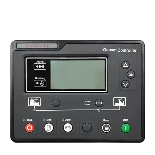 Controlador Genset DGS6110U con control LCD ATS y arranque automático para generador
