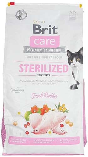 Brit Care, Nassfutter für Katzen, Sterilized Sensitive, 7 kg, GF