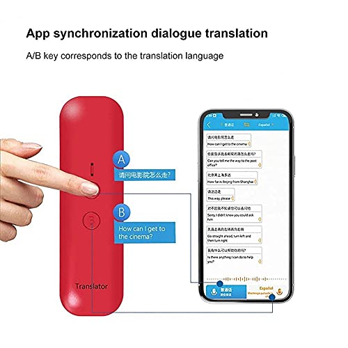 Traducteur vocal intelligent multi-langue sans fil rechargeable C-1