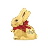 Lindt Schokolade GOLDHASE | 100 g GOLDHASE | Premium Vollmilch-Schokolade in Hasenform zu Ostern | Osterschokolade | Schokoladengeschenk | Schokoladenhase | Osterhase