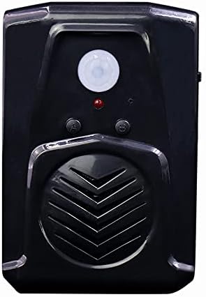 PIR Motion Sensor Activated Sound Player Speaker with USB Cable, Download Your own MP3 Audio Files to Play Speech, Music or Sound Effects (Black)