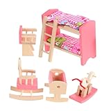 Chef-d'œuvre de mobilier miniature : ce lit de maison de poupée est un chef-d'œuvre miniature, conçu pour reproduire un lit pleine avec une précision incroyable, mini meubles, lit simple miniature