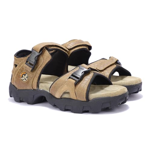 Image of Woodland Men's Leather Sandal