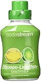 sodastream Sirup Zitrone-Limette 500 ml, Ergiebigkeit: 1x Flasche ergibt 12 Liter Fertiggetränk, Sekundenschnell zubereitet und Immer frisch