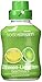 sodastream Sirup Zitrone-Limette 500 ml, Ergiebigkeit: 1x Flasche ergibt 12 Liter Fertiggetränk, Sekundenschnell zubereitet und Immer frisch