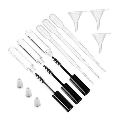 ULTECHNOVO ��}�X�J���`���[�u 9�� 10ml �����A�C���C�i�[�e��{�g�� �l�ߑւ��\�Ȃ܂��`���[�u ���s�p���^�܂��N���[���ۑ��Z�b�g �R�l�X�|�C�g�t��