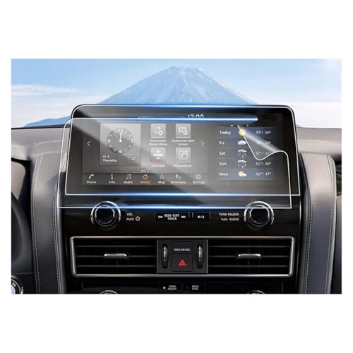 Film d'écran GPS pour Nissan Patrol Platine 2022-2023 protection 12,3 pouces