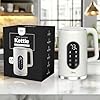 Olvy Bouilloire Électrique Température Réglable 1,7L – Bouilloire Inox 2200W avec Contrôle de Température, Maintien au Chaud, Double Paroi, Sécurité Automatique (Blanc) #5