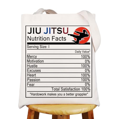 JNIAP Sacola de Jiu Jitsu Jiu Jitsu para amantes de Jiu Jitsu Presentes para professores de Jiu Jitsu Brasileiro Bolsa de Ombro, Jiu Jitsu Tb, Large, Ajuste