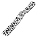Timex Men's IQ+ Metropolitan 20mm Quick Release Stainless Steel Watch Bracelet