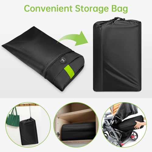 yorepek infant car seat travel bag compatible with all nuna pipa car seat and base or chicco keyfit 30 and base padded car seat bags for air travelcar seat gate check bag with 5 protective feet