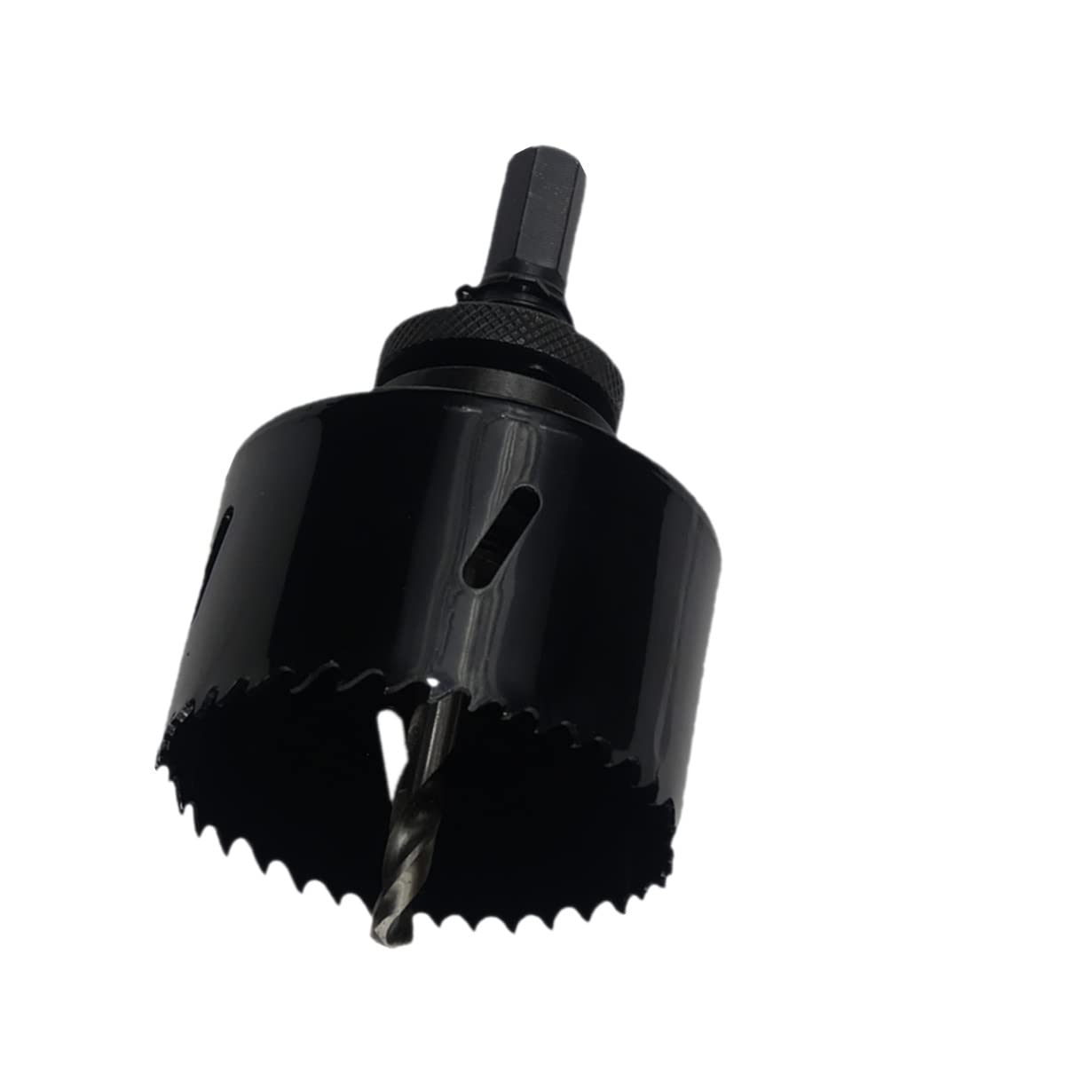 Sierra de corona de 68 mm de diámetro con adaptador hexagonal HSS-Bi-Metall broca de broca, corona de perforación de 40 mm para aluminio, madera, hierro fundido, latón, yeso, etc.