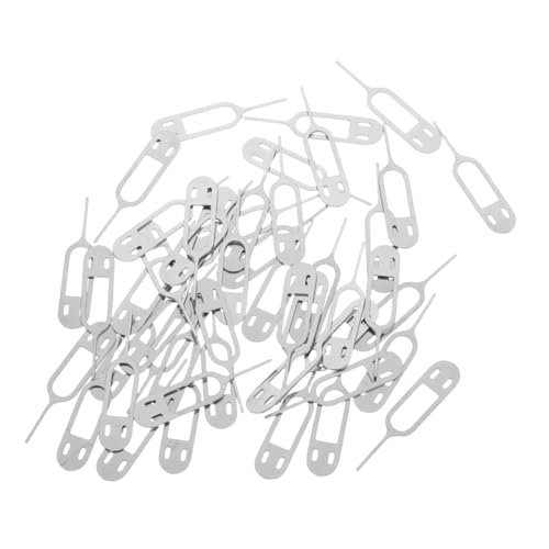 Herramienta de expulsión de SIM Lurrose pin de acero inoxidable útil para teléfono móvil