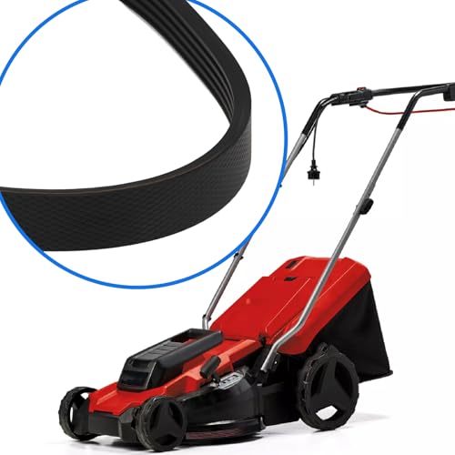 LT Easiyl Keilrippenriemen für Elektro-Rasenmäher 5PJ457/180J Nutzlänge 457 Mm Kompatibel mit EINHELL GC-EM 1536