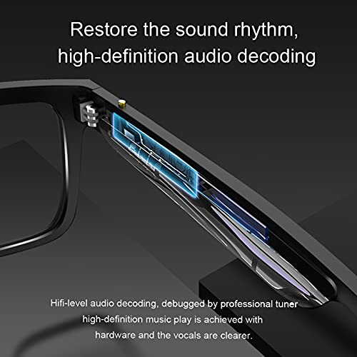Smart Glasses, Bluetooth Sunglasses with TWS Open Ear Headphones, Music & Hands-Free Calling, Waterproof and UV… - Image 4