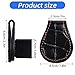 Prasacco Pool Chalk Holder, Magnetic Leather Pool Cue Chalk Holder with Belt Clip Billiard Accessories Black for Snooker and Stylish Billiard Accessories