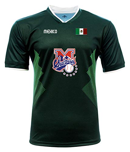 Jersey Mexico Sultanes de Monterrey 100% Polyester miniatura 1