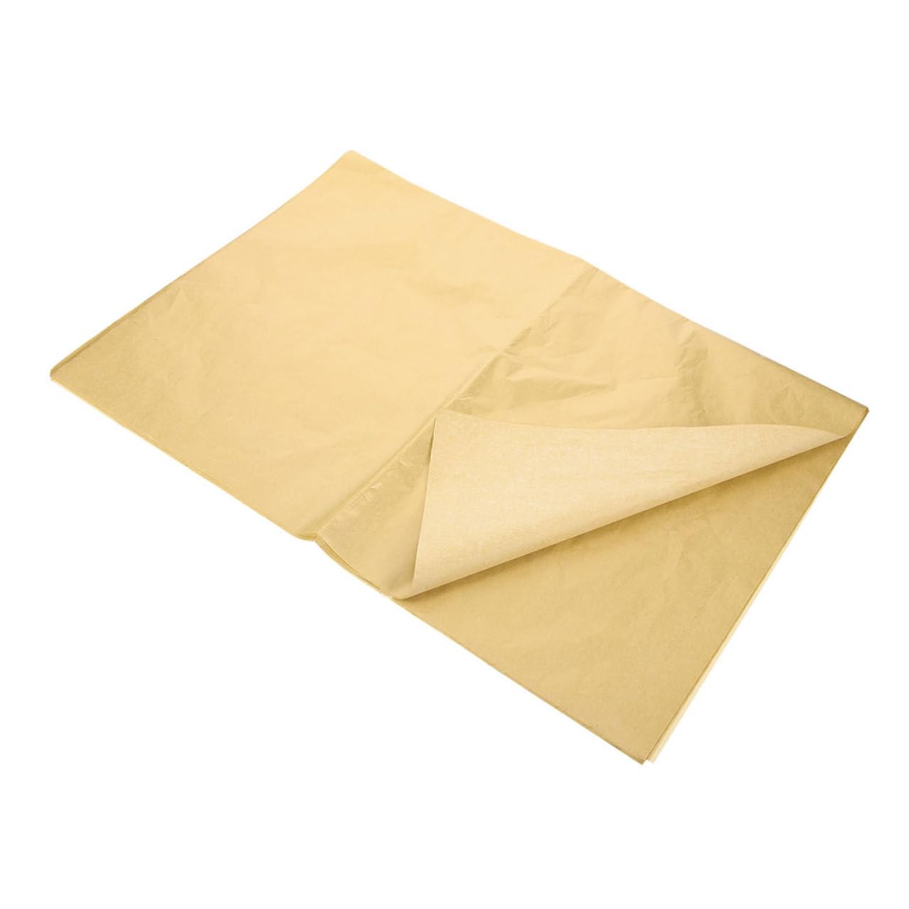 Hemobllo 50 fogli Carta Velina Dorata per Confezioni Regalo e Fiori Carta da Imballaggio Resistente e Traspirante per Bouquet Feste e Eventi