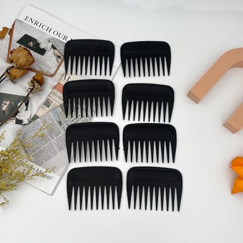 Pack de 8 peines desenredantes de dientes anchos miniatura 7