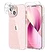 YIRSUR [3 in 1 Klar Glitzer Hülle für iPhone 13 mit 2 Stück Schutzfolie und 2 Stück Kamera Panzerfolie, Handyhülle Transparent Slim Soft Silikon TPU Glitzernde Schutzhülle für Frauen und Mädchen TRANSPARENT MIT günstig Kaufen-YIRSUR [3 in 1 Klar Glitzer Hülle für iPhone 13 mit 2 Stück Schutzfolie und 2 Stück Kamera Panzerfolie, Handyhülle Transparent Slim Soft Silikon TPU Glitzernde Schutzhülle für Frauen und Mädchen