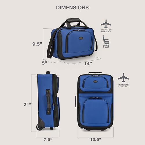 U.S. Traveler Rio Lightweight Carry-on