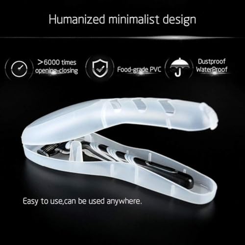 1pc Transparent Portable Travel Men Manual Razor Protector Plastic Box Cover Container Storage Shaver Case Organizer Accessories image 5
