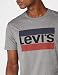 Levi's Graphic Camiseta, 84 Sportswear Logo Grey Midtone Grey Htr, L para...