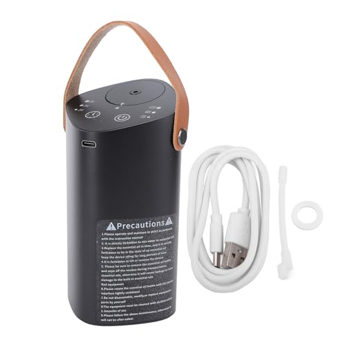 Difusor aromático eléctrico portátil de aluminio silencioso
