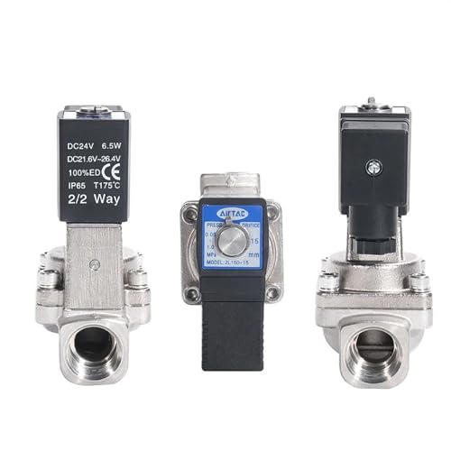Électrovanne 2L200-20B aluminium vanne de commande pour air eau et huile - 5