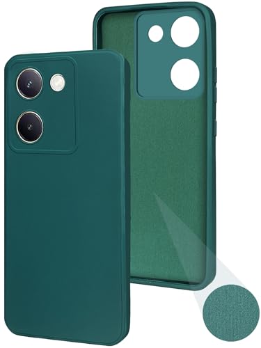 Image of Jkobi Back Cover Case for Vivo Y300 Plus (Matte Finish Silicone with Inside Fiber Cloth)