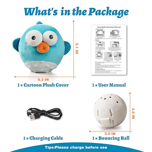 Dog-Toy-Interactive-Dog-Toys-Squeaky-Dog-Toys-with-Interactive-Dog-Ball-Rechargeable-Crinkle-Dog-Chew-Toys-Pet-Plush-Toys-for-Small-Medium-Large-Dog-Toys-to-Keep-Them-Busy-Jumping-MusicPuffer