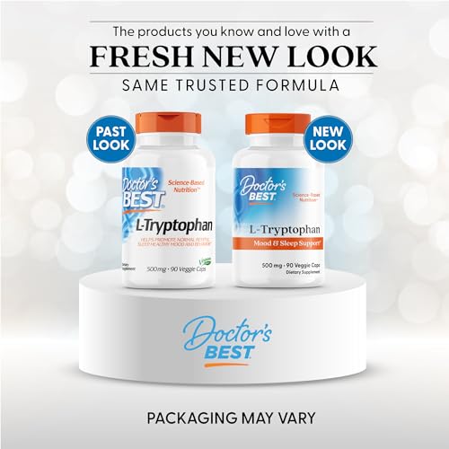 Doctor's Best L-Tryptophan Veg Capsules