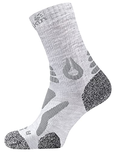 Jack Wolfskin Hiking Pro Classic Cut Chaussettes, Light Grey, 44-46 Adulte Unisexe Cover
