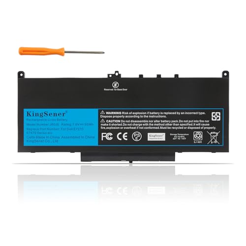 Panne de batterie Dell Latitude E7470 résolue avec J60J5 55Wh