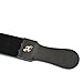 Grandslam Leather Strop for Straight Razor Sharpening and Smooth - Professional Straight Razor Knife Cowhide Dual Strop (Type 2, Black)
