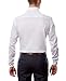 Calvin Klein Men's Dress Shirt Regular Fit Non Iron Stretch Solid, White, 16.5