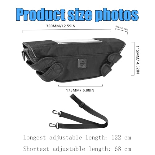 Bolsa para manillar de motocicleta impermeable y a prueba de polvo para Monkey 125 Monkey 125z Monkey125 miniatura 5