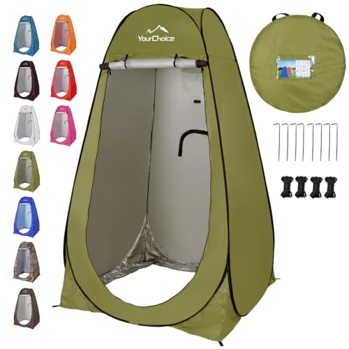 Your Choice Pop-Up Shower Tent, 47.2W x74.8 H Changing Tent...