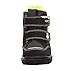 Superfit Baby Jungen HUSKY1 warm gefütterte Sympatex Stiefel, SCHWARZ/GELB 0000