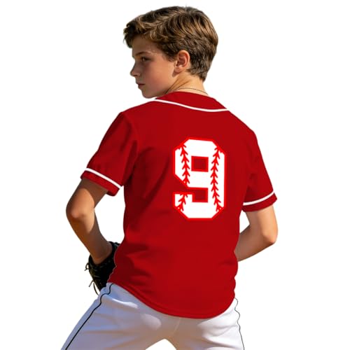 Image of Yuji Itadori Kids Baseball Birthday Shirt 7th 8th 9th 10th Year Old Toddler Boys Girls Shirts Birthday Clothes