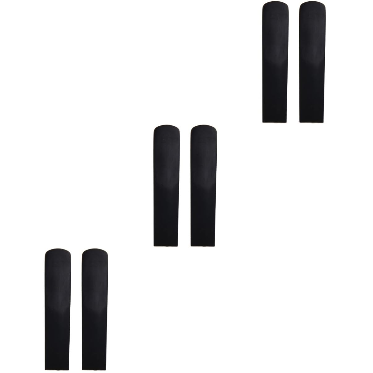 ULDIGI 3sets Clarinet Reeds Strength 2.5 Resin Woodwind Instrument Parts Sound Quality Clarinet Accessories 2pcs*3