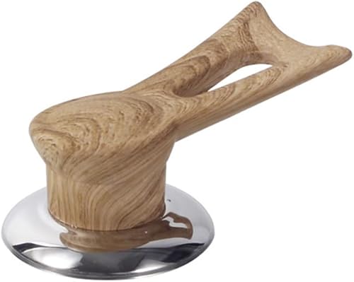1 pieza de baquelita tapa de olla soporte universal para tapa de olla, mango de pomo, mango largo, tapa de sartén antiquemaduras, perilla de