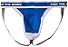 Diesel Men's Jacky Fresh and Bright Cotton Modal Jock Strap, Blue, Small