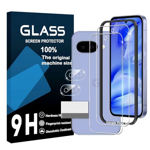 cronincards �Ή� Google Pixel 10A �K���X�t�C���� �{ �����Y�ی�t�B�����i2+2�����j �y �K�C�h�g�t�� �z�y ���Y���Ɏq�f�� �����K���X �t�� �z�Ή� Google Pixel 10a �t�B���� �Ή� �O�[�O�� �s�N�Z�� 1