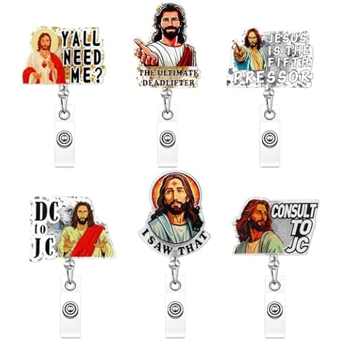 Geyoga Funny Retractable Badge Reel Cover