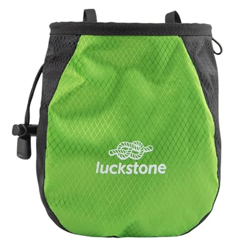 Yovslop Rock Climbing Chalk Bag Adjustable Drawstring Chalk Bag Bouldering Chalk Bag Bucket for Rock Climbing Weight Lifting Portable Bouldering Chalk Bag Bucket