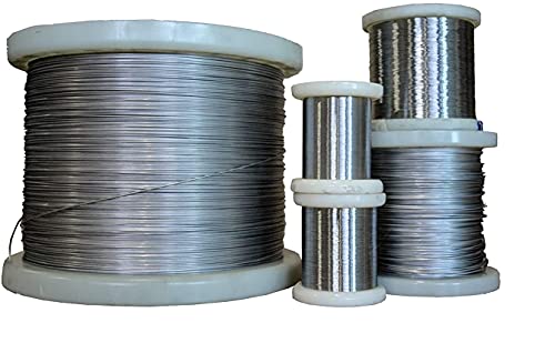 NiCr 80/20 - Alambre de resistencia de níquel (100 m, nicromo, 2,5 mm (2.4869 / Cronix 80 / N06003)